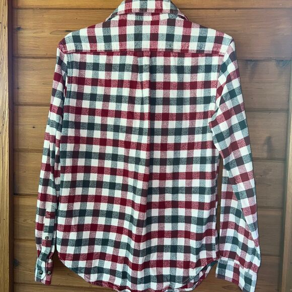 Merona Checkered Flannel Small - Picture 4 of 4